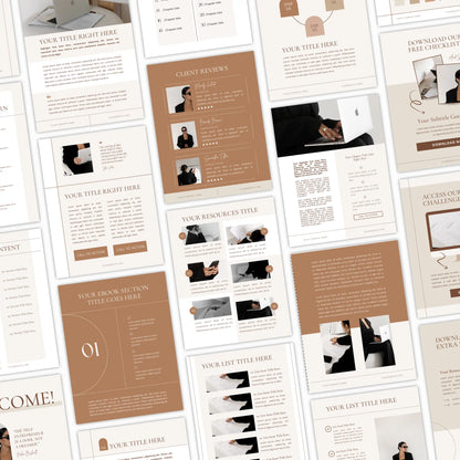 Lead Magnet Template – 33 Page Canva Editable Design with MRR & PLR Resell Rights Boundless PLR