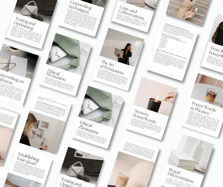 Persuasive Copywriting eBook: Canva Editable + PLR & MRR Rights Boundless PLR