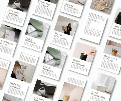 Persuasive Copywriting eBook: Canva Editable + PLR & MRR Rights Boundless PLR