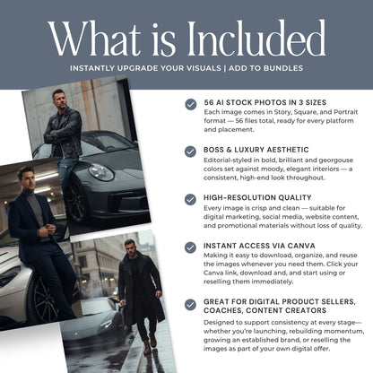 Self-Made | Luxury Men & Supercars AI Image Collection