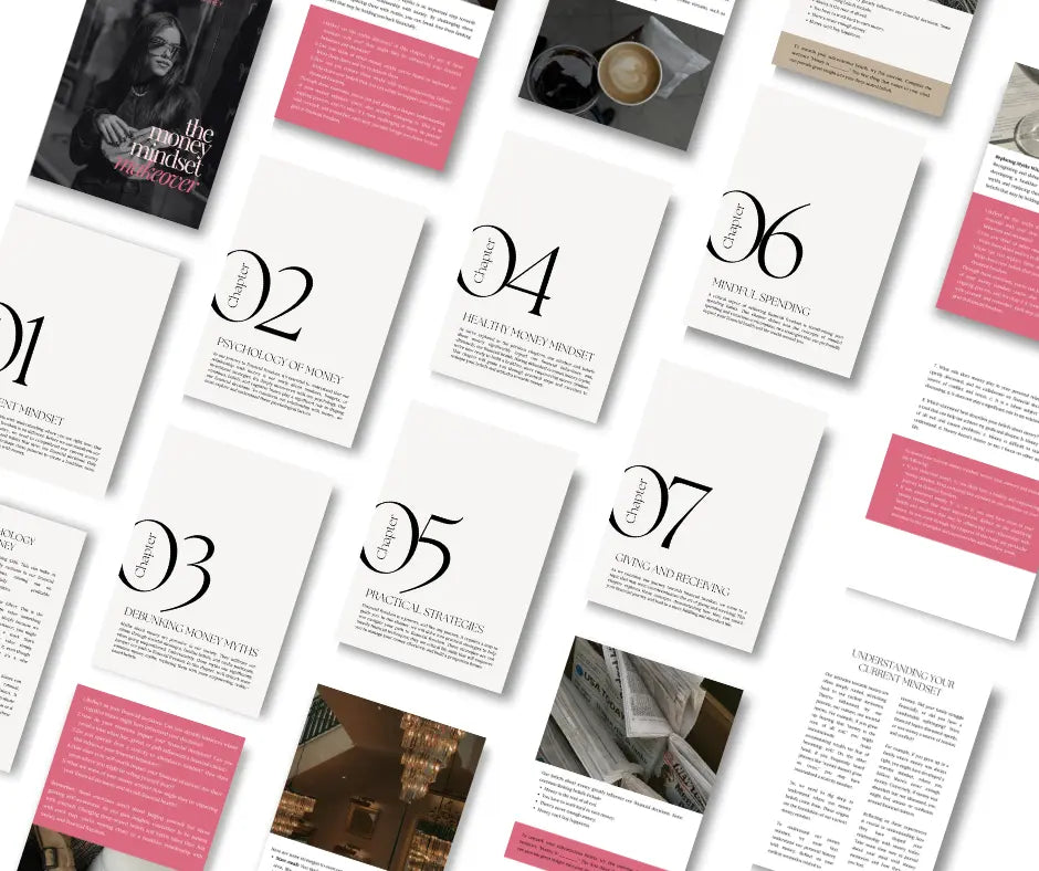 Money Mindset Makeover Guide — Canva Editable + PLR & MRR Rights Boundless PLR