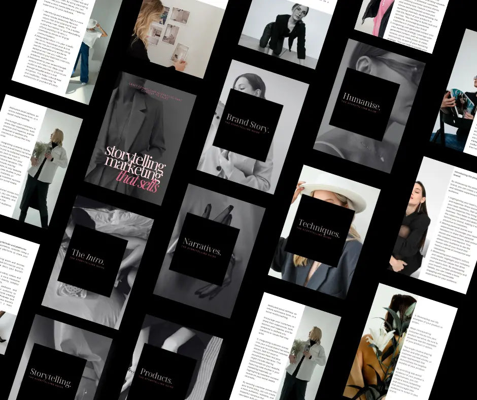 Storytelling that Sells Marketing eBook: Canva Editable Template with PLR & MRR Rights Boundless PLR