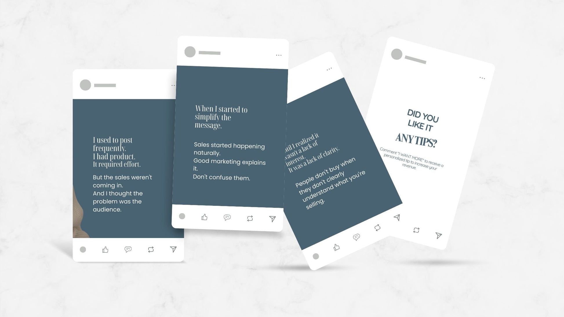 Seamless Instagram Carousel Templates (10) — Canva Editable + PLR/MRR Rights Boundless PLR