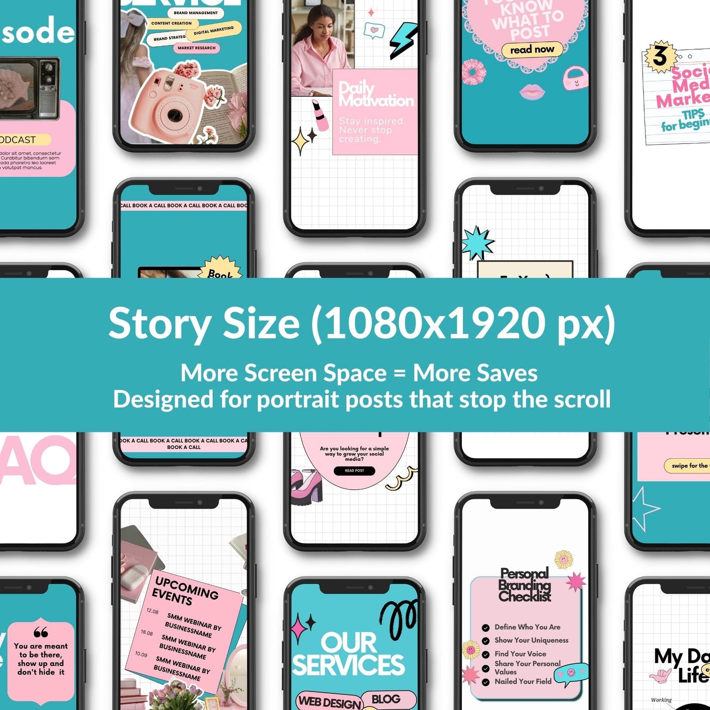 Social Media Management Templates | 60 Editable Canva Instagram Posts | MRR & PLR Resell Rights Boundless PLR