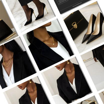 Melanin Woman CEO Stock Photo Collection – 400 Stylish & Elegant Images | PLR Stock Images | MRR & PLR Resell Rights