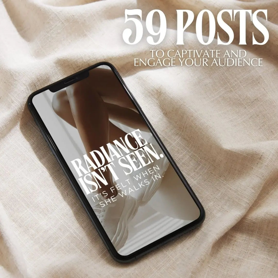 Flow & Found Instagram Templates — 59 Canva-Editable Posts with PLR & MRR Rights Boundless PLR