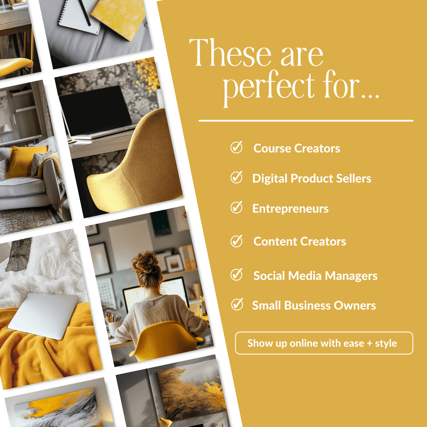 35 Luxury Bold Yellow AI Stock Photos | PLR & MRR Resell Rights