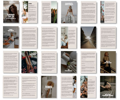 Transform Your Life – Canva Editable Self-Improvement eBook (PLR + MRR)