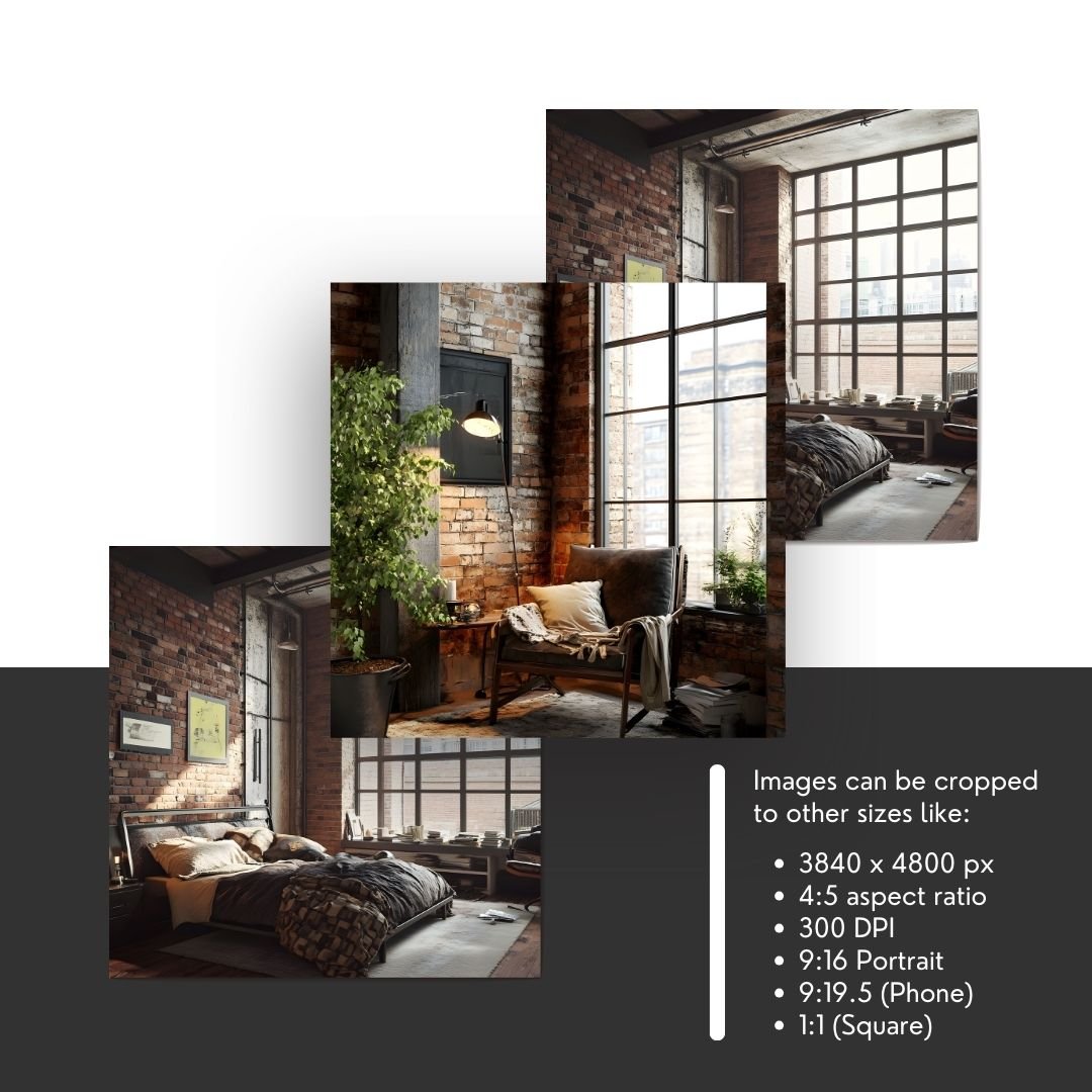 PLR Images, Industrial Interior Stock Photos Bundle | 50 Re-sellable Images with MRR & PLR - Boundless PLR