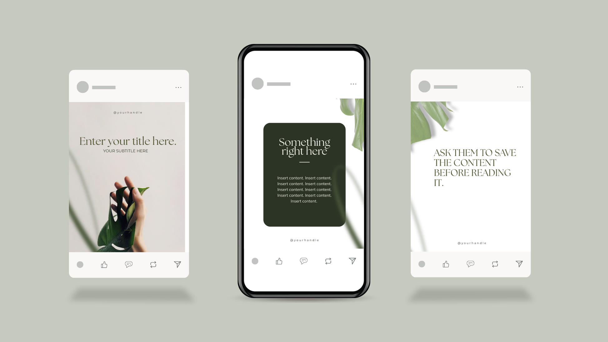 PLR Canva Carousel Templates — Evergreen Carousel Bundle | 7 Editable Social Media Templates with MRR Resell Rights Boundless PLR