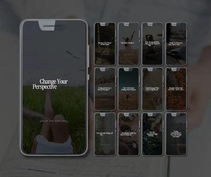 Life & Mindset Reels & Captions – 80 Done-for-You Instagram Posts with MRR + PLR Boundless PLR