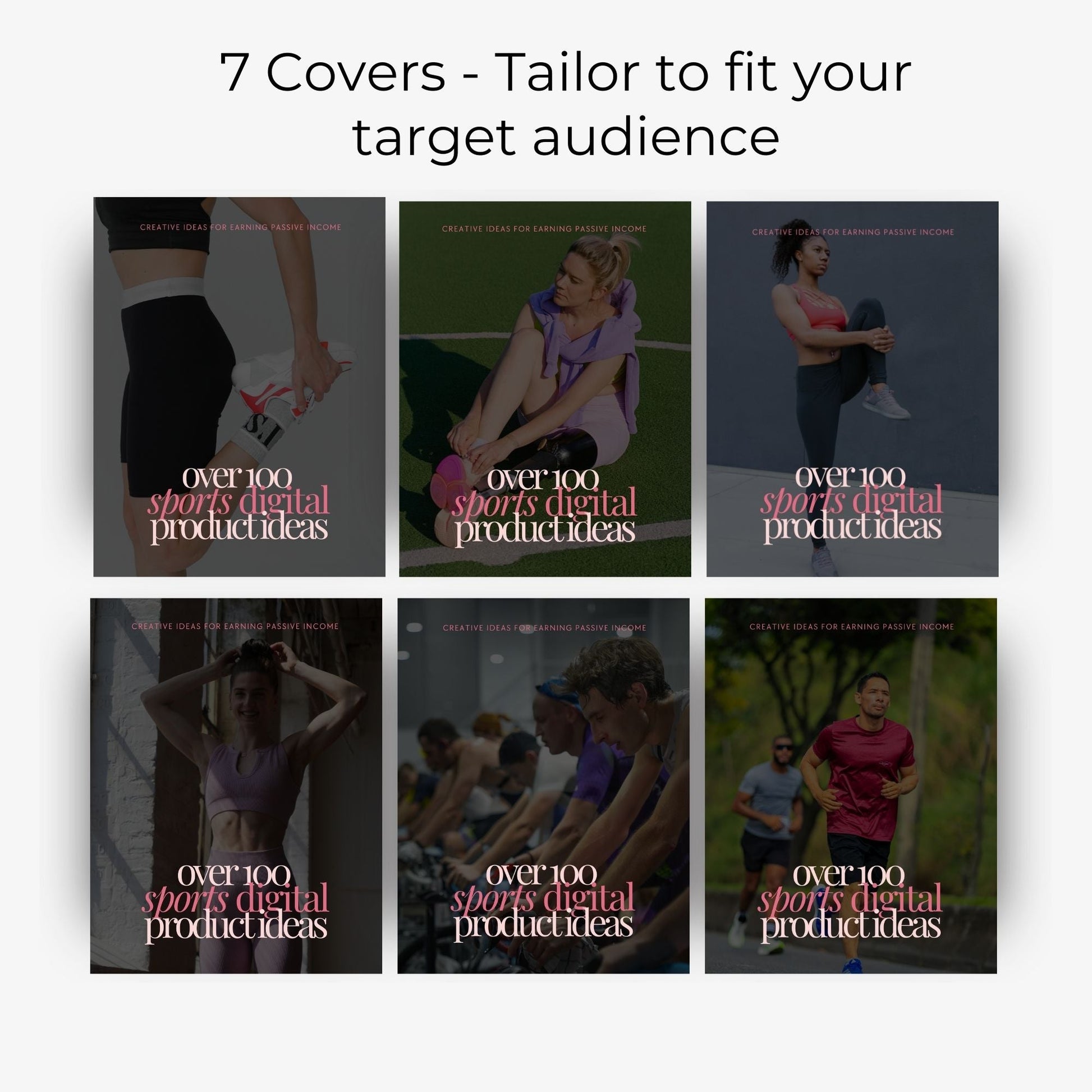 Digital Product Ideas Ebook — 100+ Sports Niche Ideas | Canva Editable PLR MRR Resell Rights | Passive Income Guide Boundless PLR