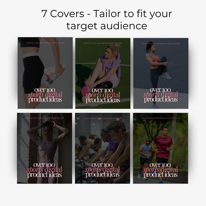 Digital Product Ideas Ebook — 100+ Sports Niche Ideas | Canva Editable PLR MRR Resell Rights | Passive Income Guide Boundless PLR