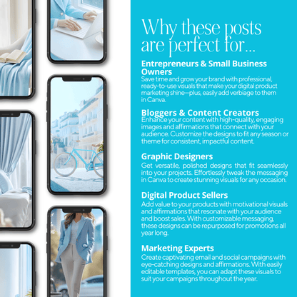 Coastal Chic Collection: 50 Blue-Toned Aesthetic Photos with Resell Rights (MRR & PLR) - Ai Stock Images - Boundless PLR