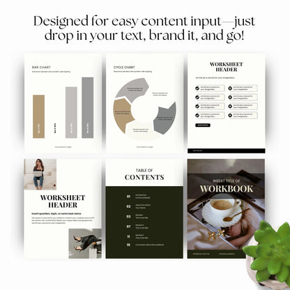 Editable Canva Workbook & Ebook Templates for Coaches & Digital Product Sellers – Includes MRR, PLR & Pinterest Strategy Bonus Boundless PLR