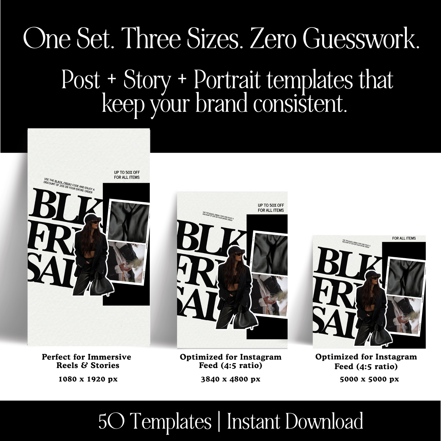 Canva-Editable Coquette Instagram Templates | 50 Square + 50 Portrait + 50 Story | MRR + PLR Boundless PLR