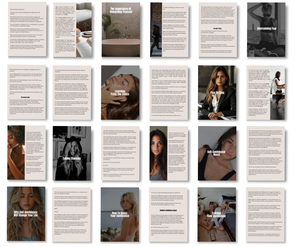 Transform Your Life – Canva Editable Self-Improvement eBook (PLR + MRR)