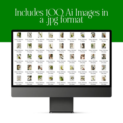 100 Holistic Wellness & Fitness Stock Images – MRR & PLR Resell Rights