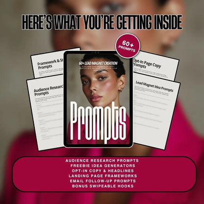 60+ Lead Magnet Creation AI Prompts – Plan, Write & Promote High-Converting Freebies Boundless PLR