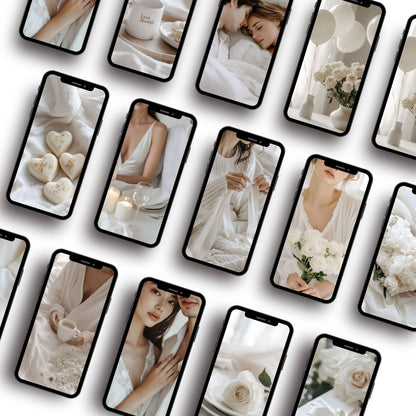 Valentine Stock Photos (100) | Ivory Romance Image Bundle | Canva | MRR + PLR Boundless PLR