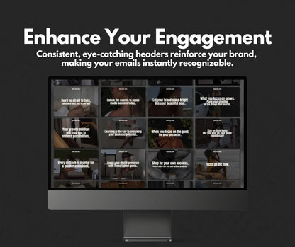 Canva Editable CEO Mindset Email Marketing Banners | MRR & PLR Resell Rights | Selling Master Resell Rights Products Online