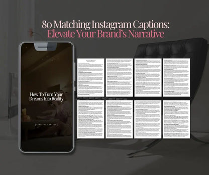 Life & Mindset Reels & Captions – 80 Done-for-You Instagram Posts with MRR + PLR Boundless PLR
