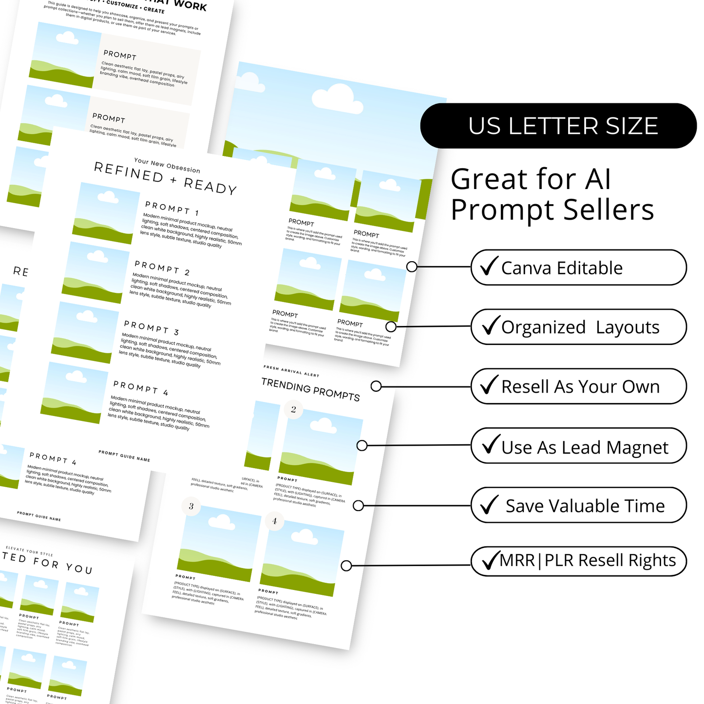 Prompt Guide Template – Canva Editable + Private Label Rights (PLR) & Master Resell Rights (MRR) Boundless PLR