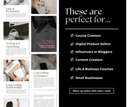 Persuasive Copywriting eBook: Canva Editable + PLR & MRR Rights Boundless PLR