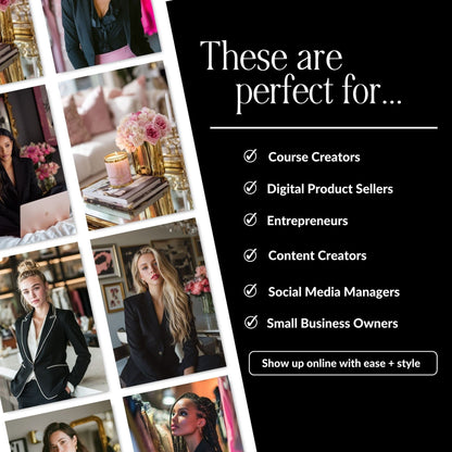 AI Stock Photos | Boss Aesthetic Images in 3 Sizes | MRR & PLR Resell Rights Boundless PLR