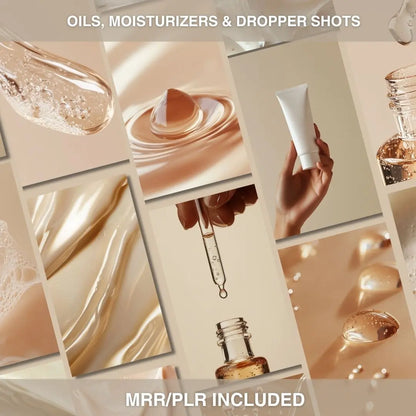 100+ Luxury Skincare Textures – AI Stock Images with PLR & MRR Rights Boundless PLR