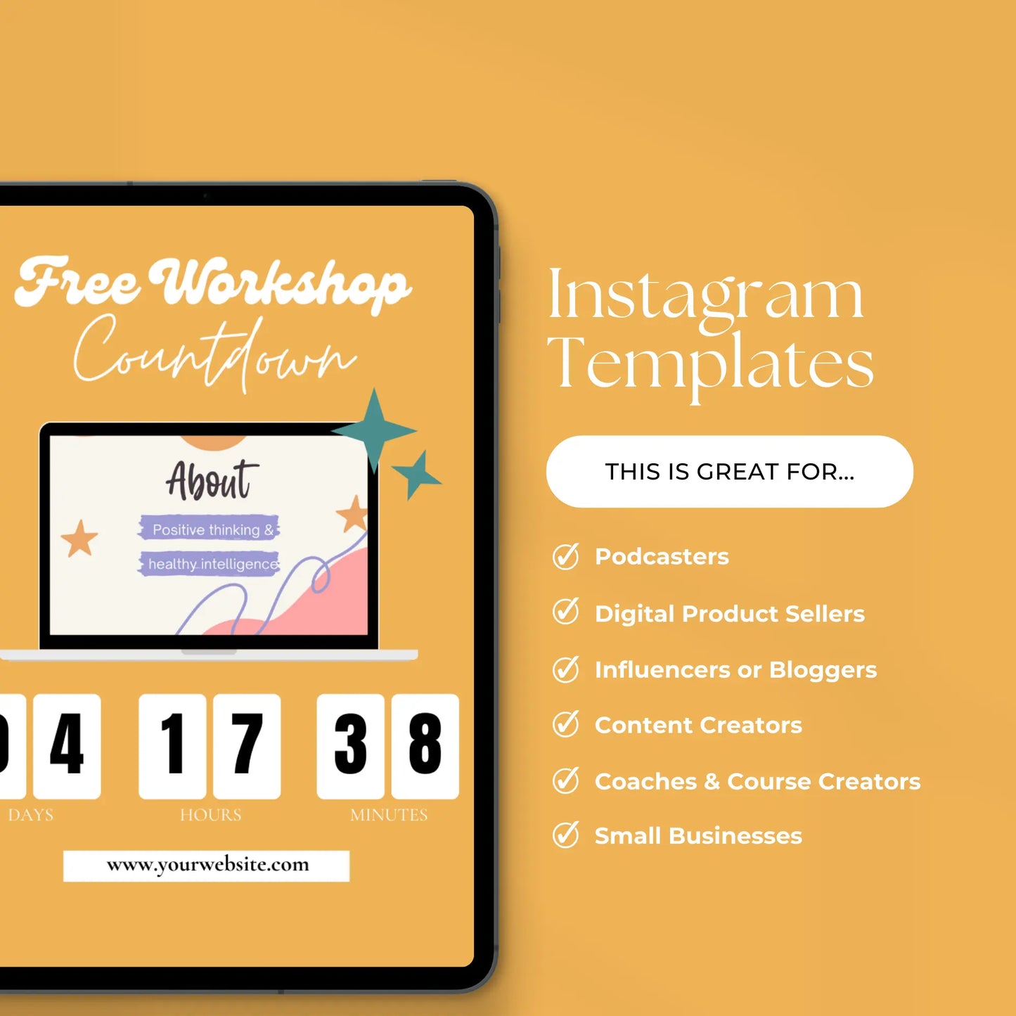 Pastel Pink Instagram Templates — 100 Canva Editable with PLR & MRR Rights Boundless PLR
