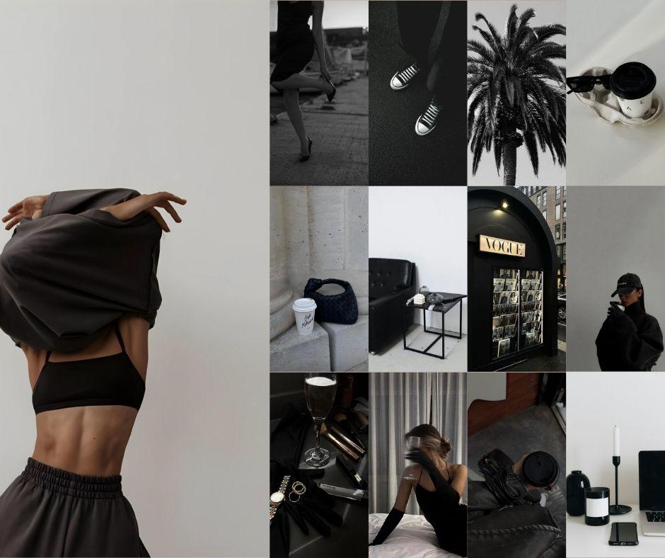 Dark Aesthetic Stock Image Bundle | 130+ PLR & MRR Canva Images - Images & Reels - Boundless PLR