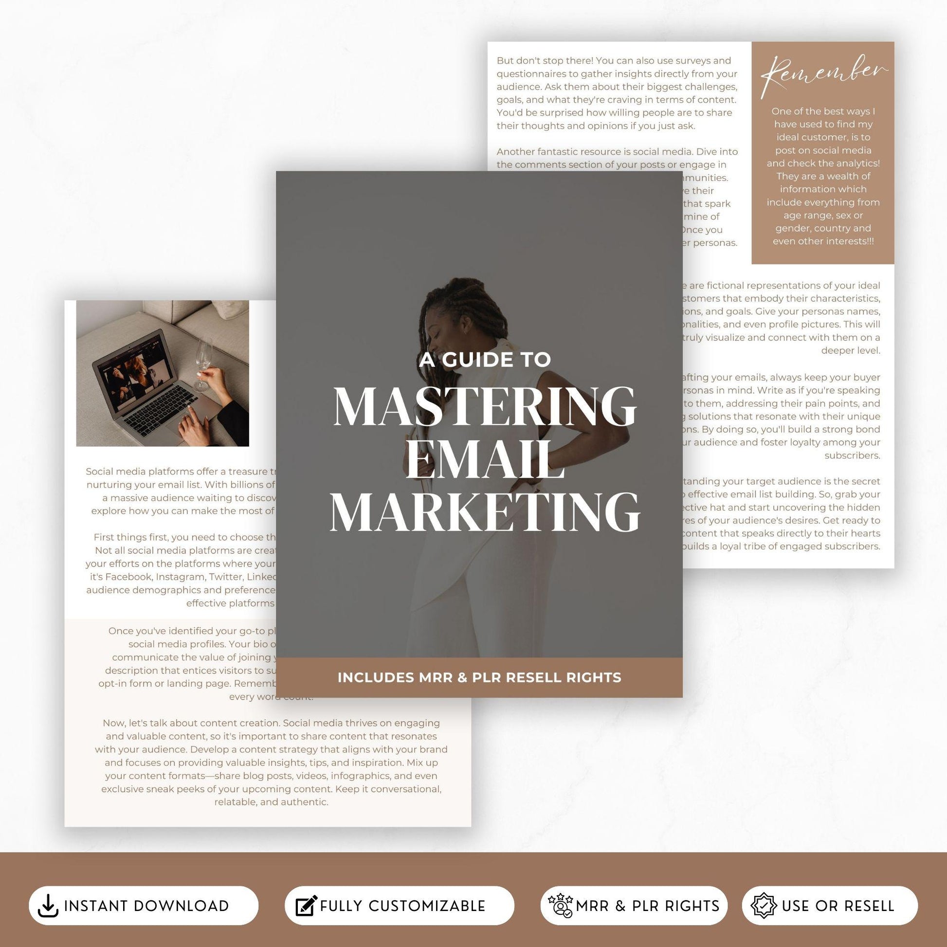 Mastering Your Email List | PLR & MRR Guide with Bonus Email Sequence - MRR Marketing - Boundless PLR