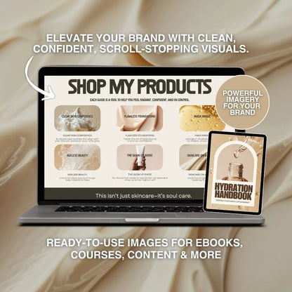 100+ Luxury Skincare Textures – AI Stock Images with PLR & MRR Rights Boundless PLR