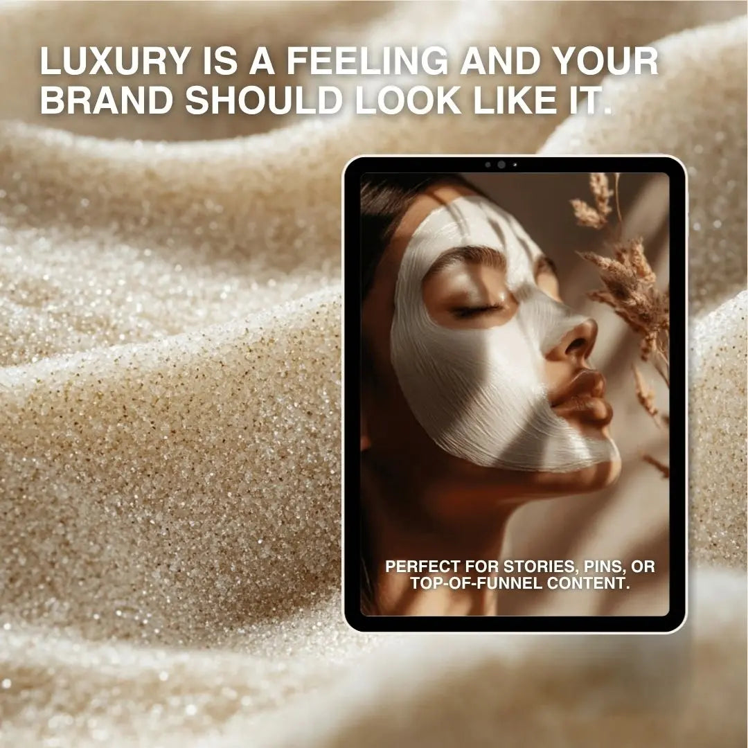 Skincare Mask & Scrub AI Stock Image Bundle with MRR and PLR Resell Rights Boundless PLR
