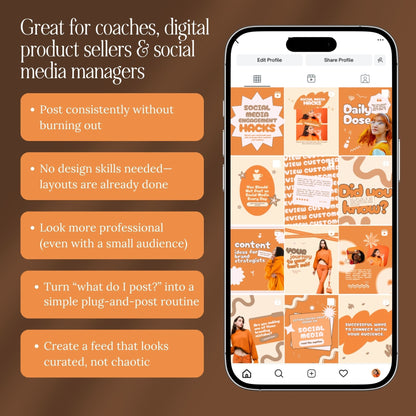50 Animated Instagram Templates with MRR PLR Resell Rights | Canva Stories + Portrait + Bonuses Boundless PLR