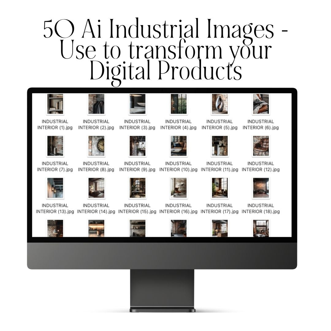PLR Images, Industrial Interior Stock Photos Bundle | 50 Re-sellable Images with MRR & PLR - Boundless PLR