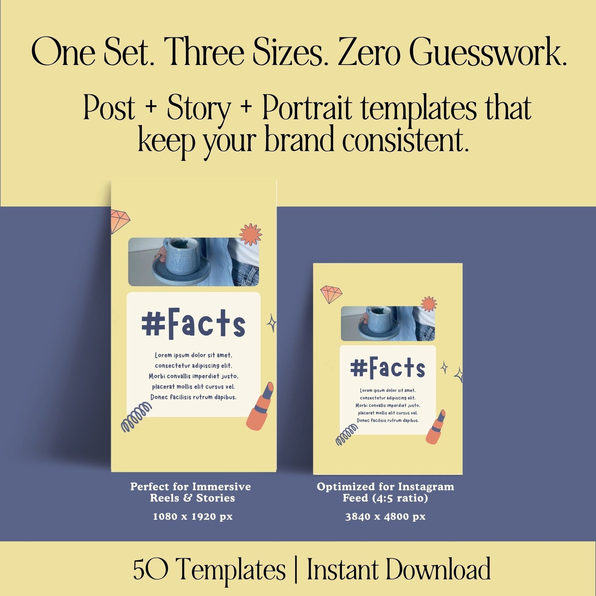 PLR Social Media Templates Canva Editable, Digital Marketing Instagram Templates, Story & Portrait, MRR PLR Boundless PLR