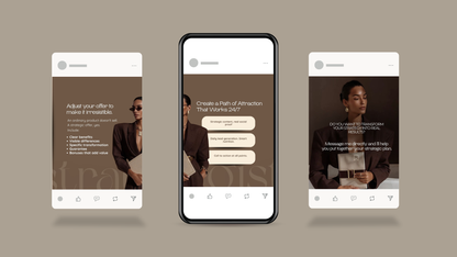 PLR Canva Carousel Templates — Authority Marketing Carousel Bundle | 10 Pre-Written Social Media Templates with MRR Resell Rights Boundless PLR