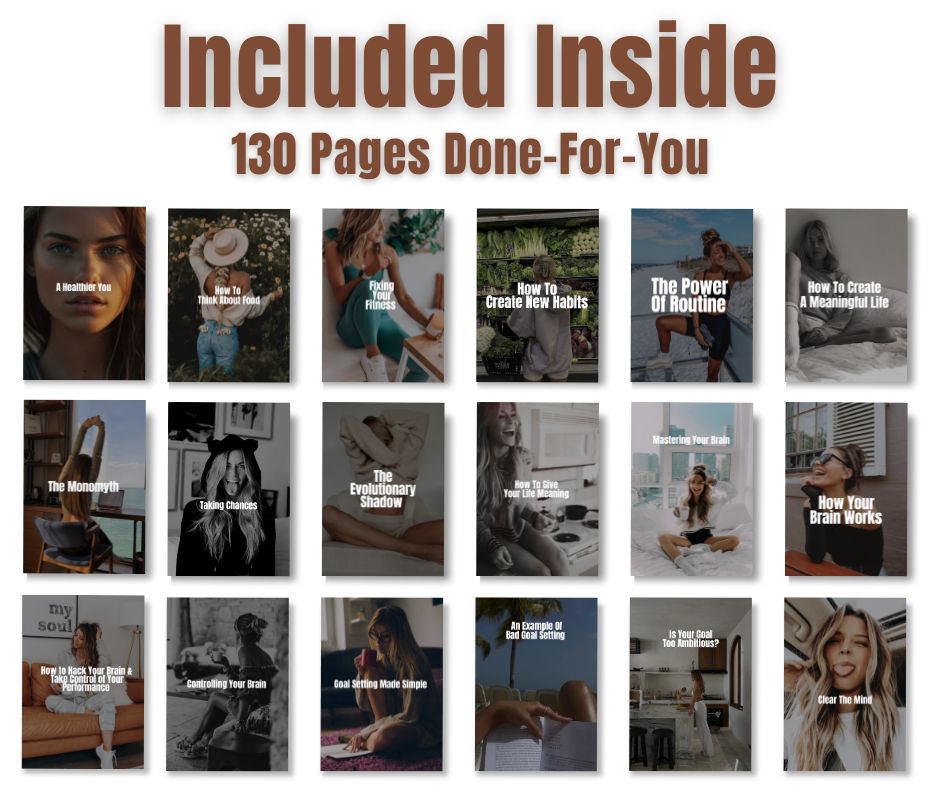 Transform Your Life – Canva Editable Self-Improvement eBook (PLR + MRR)