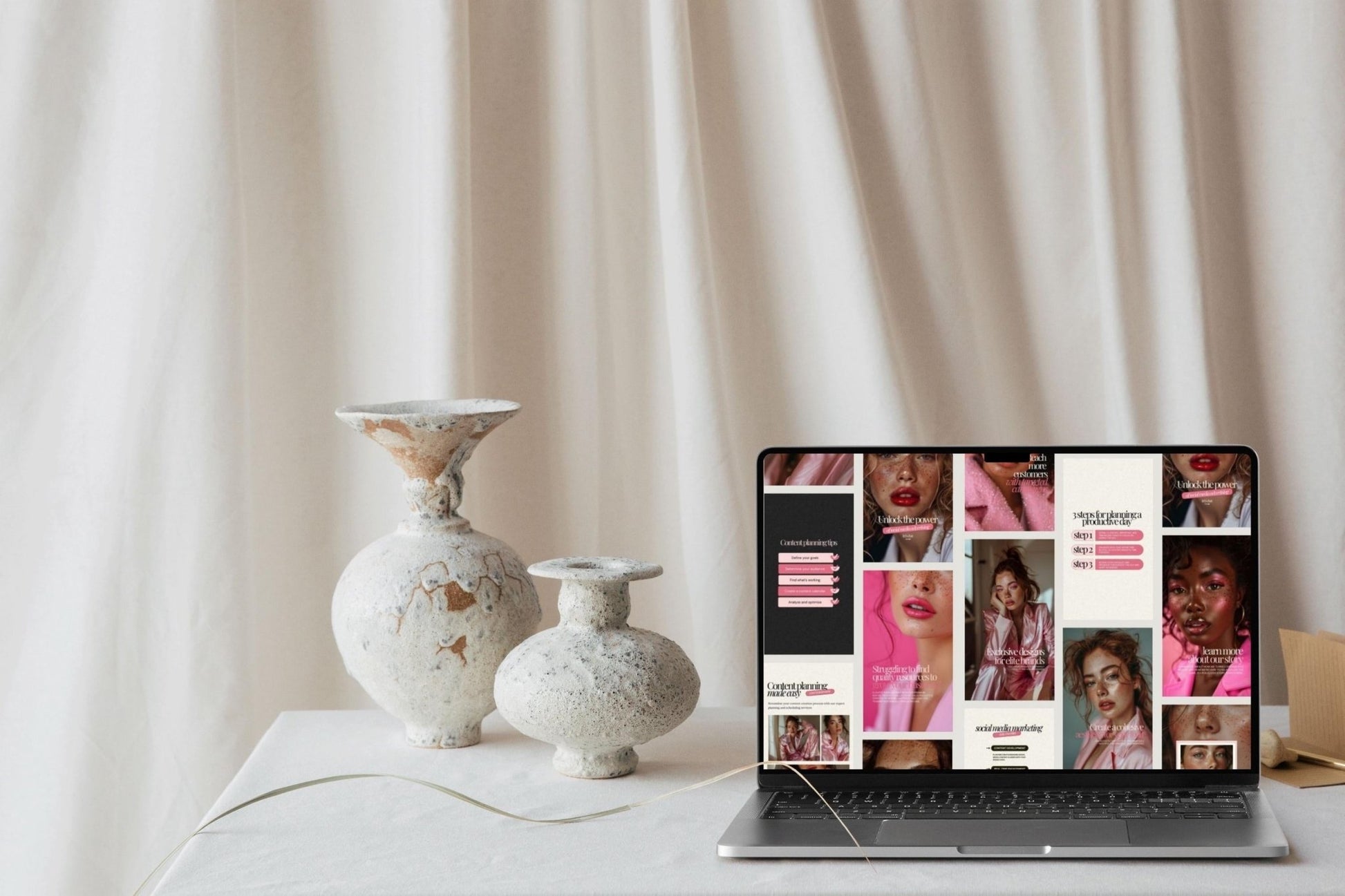 60 Elevated Chic Social Media Templates – Fully Editable in Canva with PLR & MRR - Instagram Template - Boundless PLR