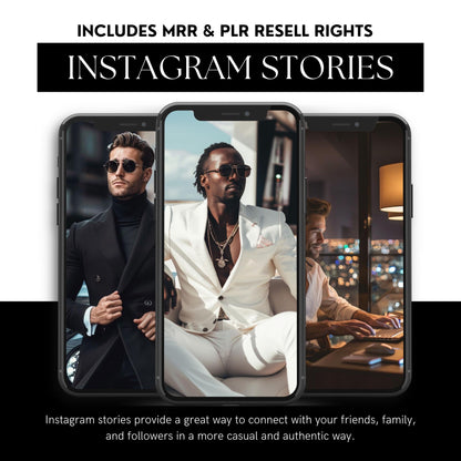 The Julian Luxe Set – 300 AI-Generated Masculine Luxury Stock Photos - Images & Reels - Boundless PLR