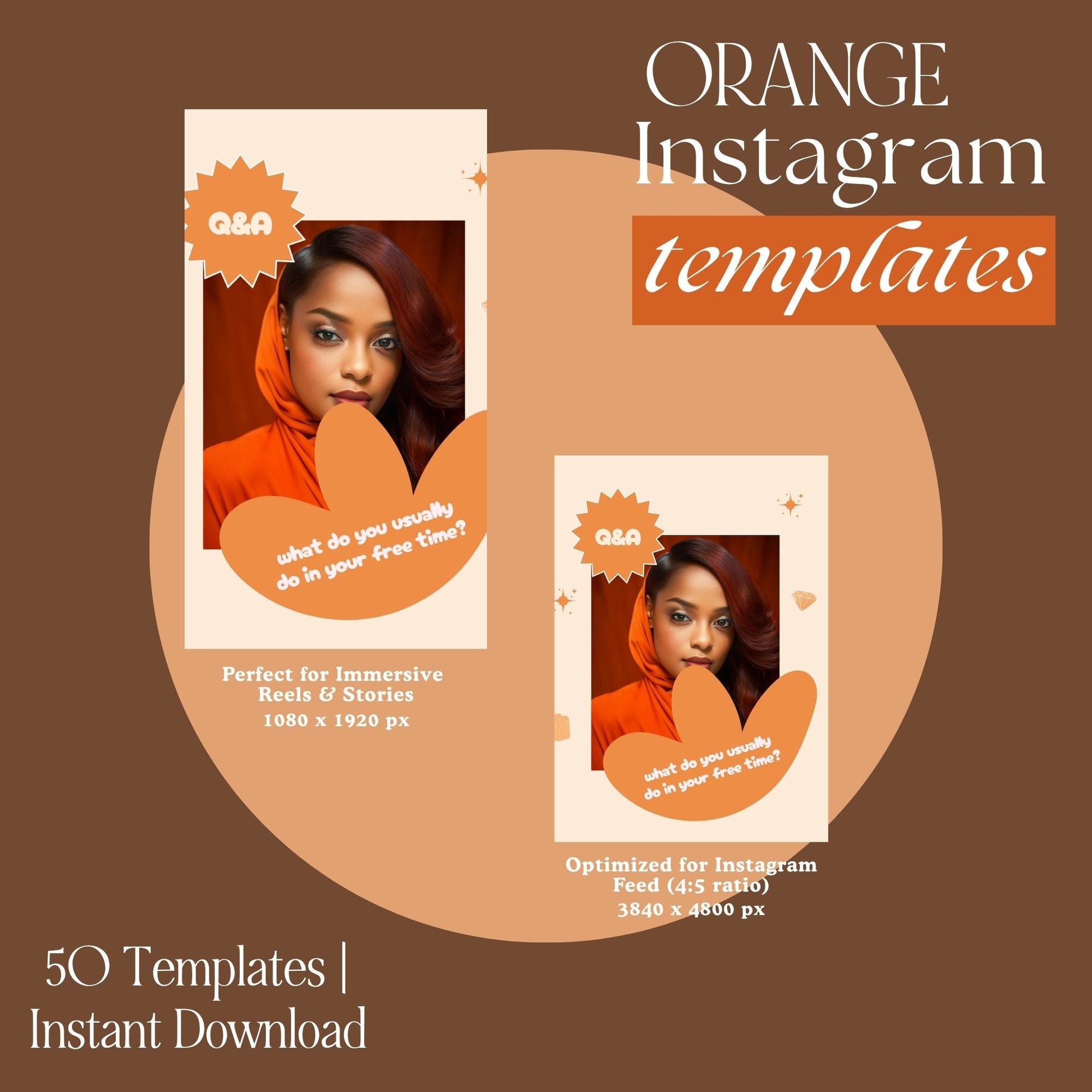 50 Animated Instagram Templates with MRR PLR Resell Rights | Canva Stories + Portrait + Bonuses Boundless PLR