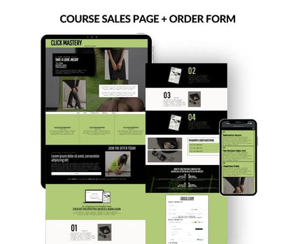 Click Mastery Systeme.io Website Template – Done-for-You Digital Product Funnel for PLR & MRR Sellers Boundless PLR