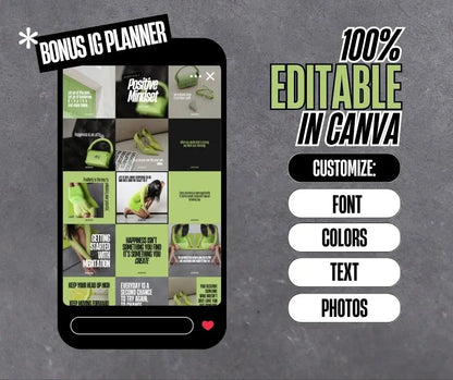 Positivity Pop Social Media Bundle | Canva Templates with PLR + MRR Rights Boundless PLR