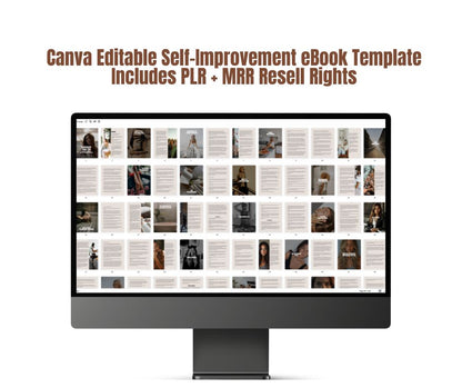 Transform Your Life – Canva Editable Self-Improvement eBook (PLR + MRR)