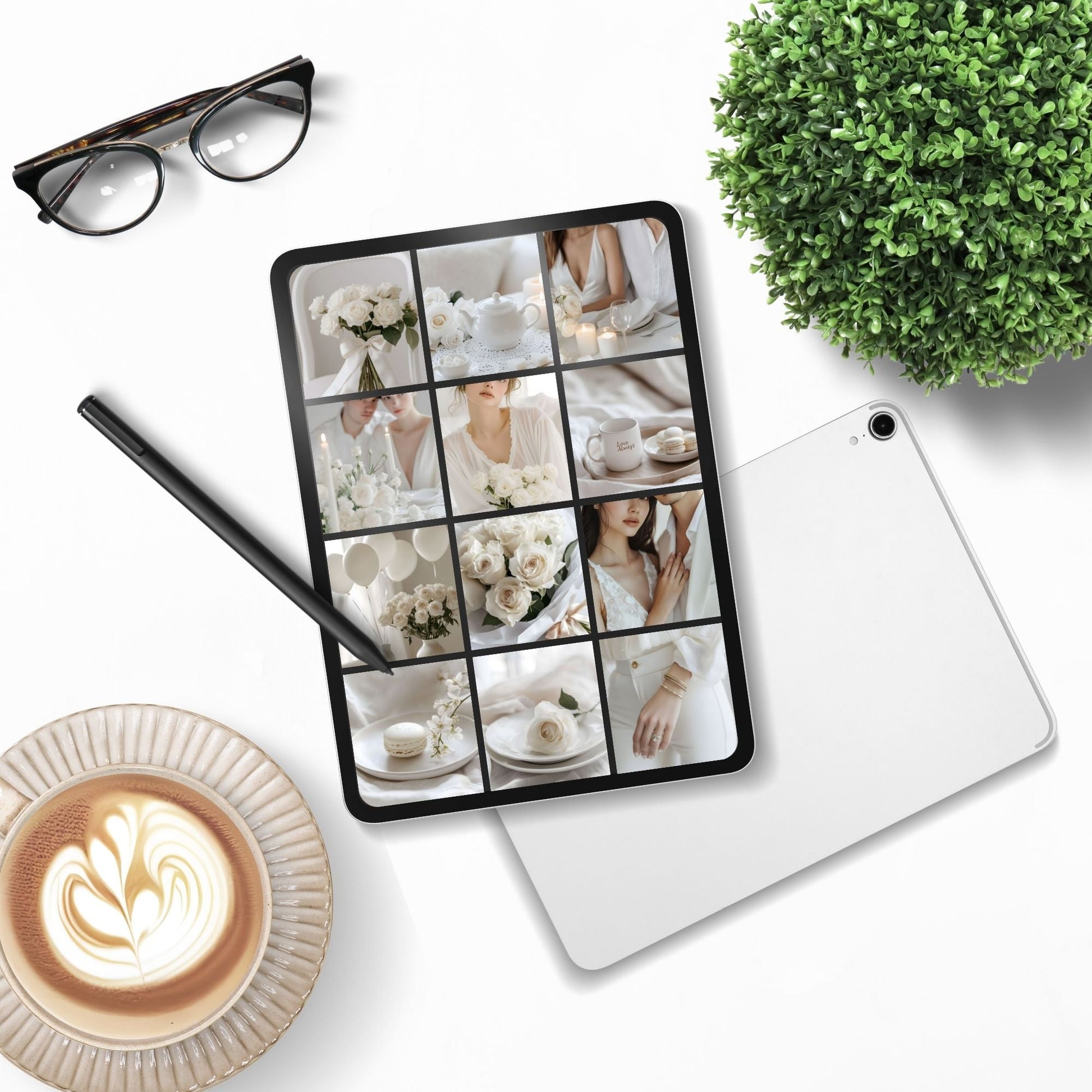 Valentine Stock Photos (100) | Ivory Romance Image Bundle | Canva | MRR + PLR Boundless PLR