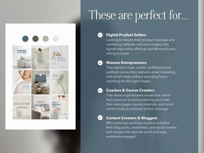 Instagram Templates Canva | PLR MRR Resell Rights | Social Media Templates | Marketing Coach | Blue White Aesthetic | 1080x1350 & 1080x1440 Boundless PLR