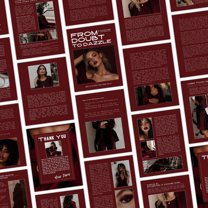 PLR Confidence Ebook | Editable Canva Template with Resell Rights