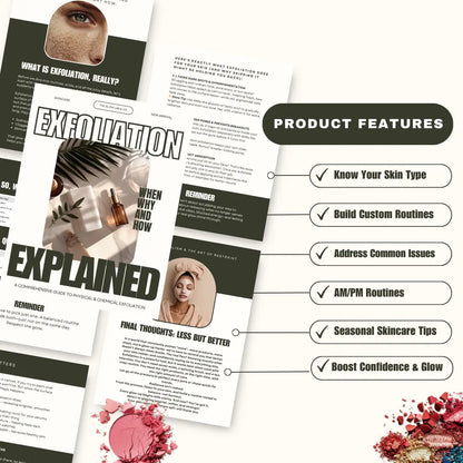 Flawless Foundations – Canva Editable Skincare eBook with PLR & MRR Resell Rights Boundless PLR